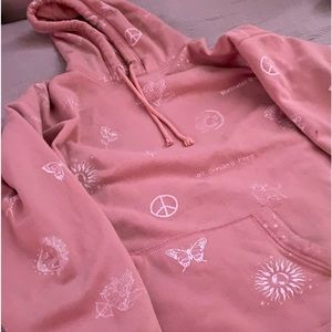 Pink Hollister Hoodie